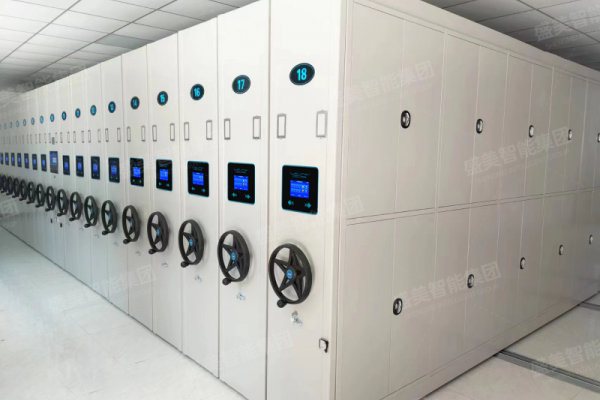 AI智能导轨式档案柜SMZN-04